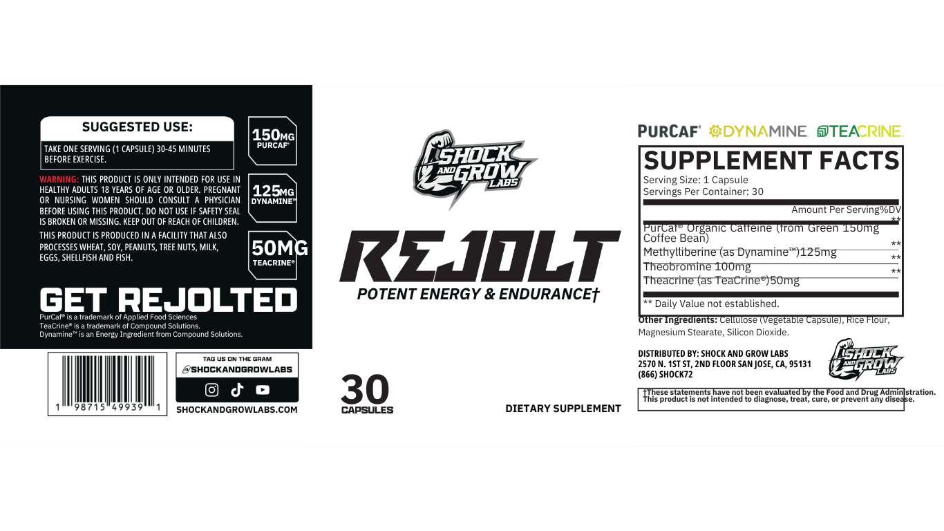 Rejolt Energy Capsules